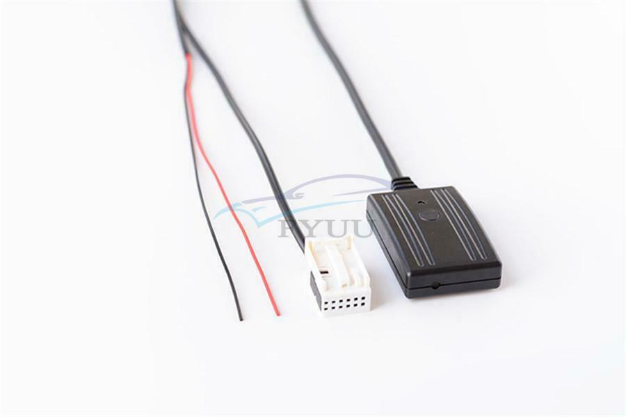 For Peugeot Citroen C2 C3 / VDO / RD4 Car Bluetooth 5.0 Auxiliary Cable Adapter