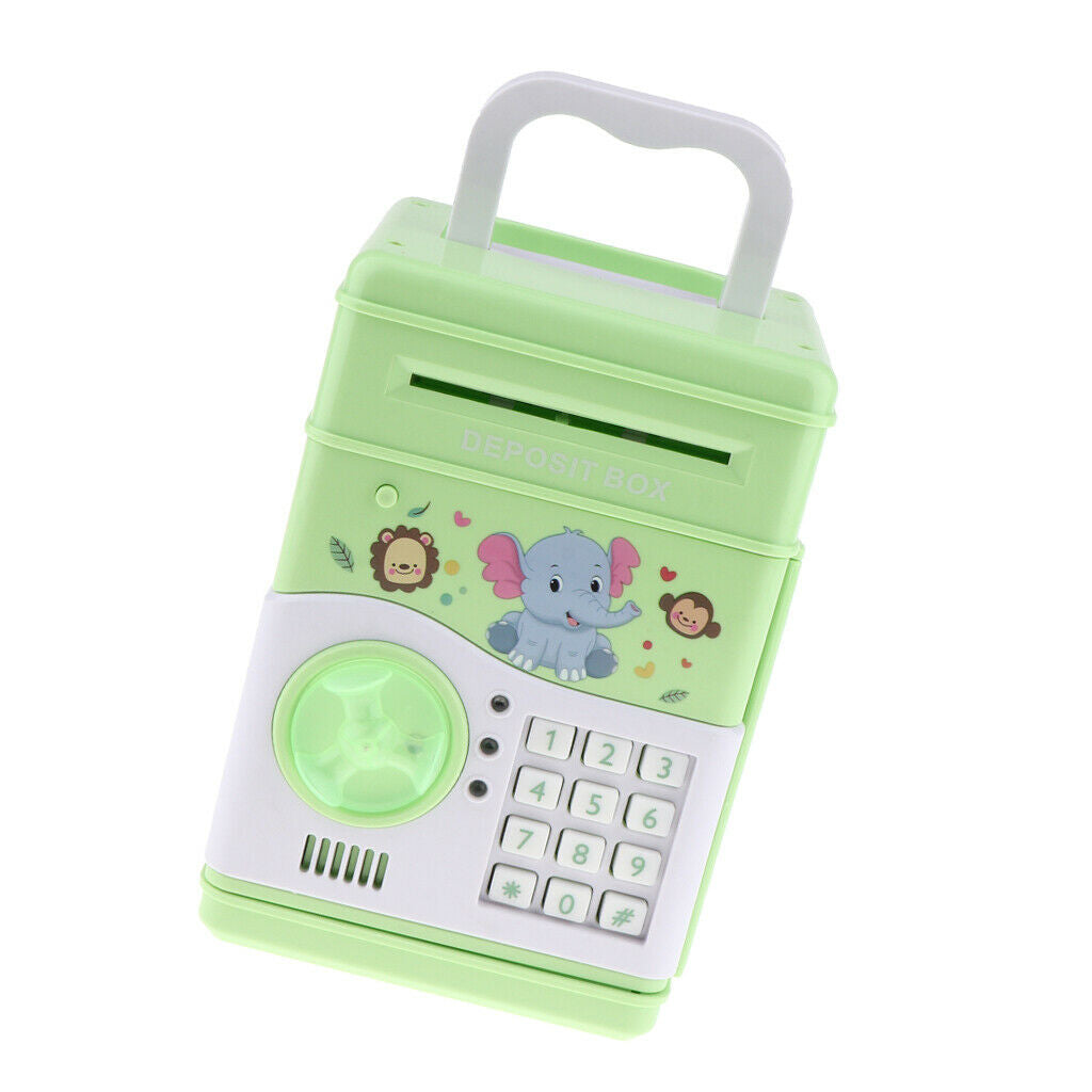 Code Electronic Piggy Bank Mini ATM Coin Bank Money Box for Kids Children Boys