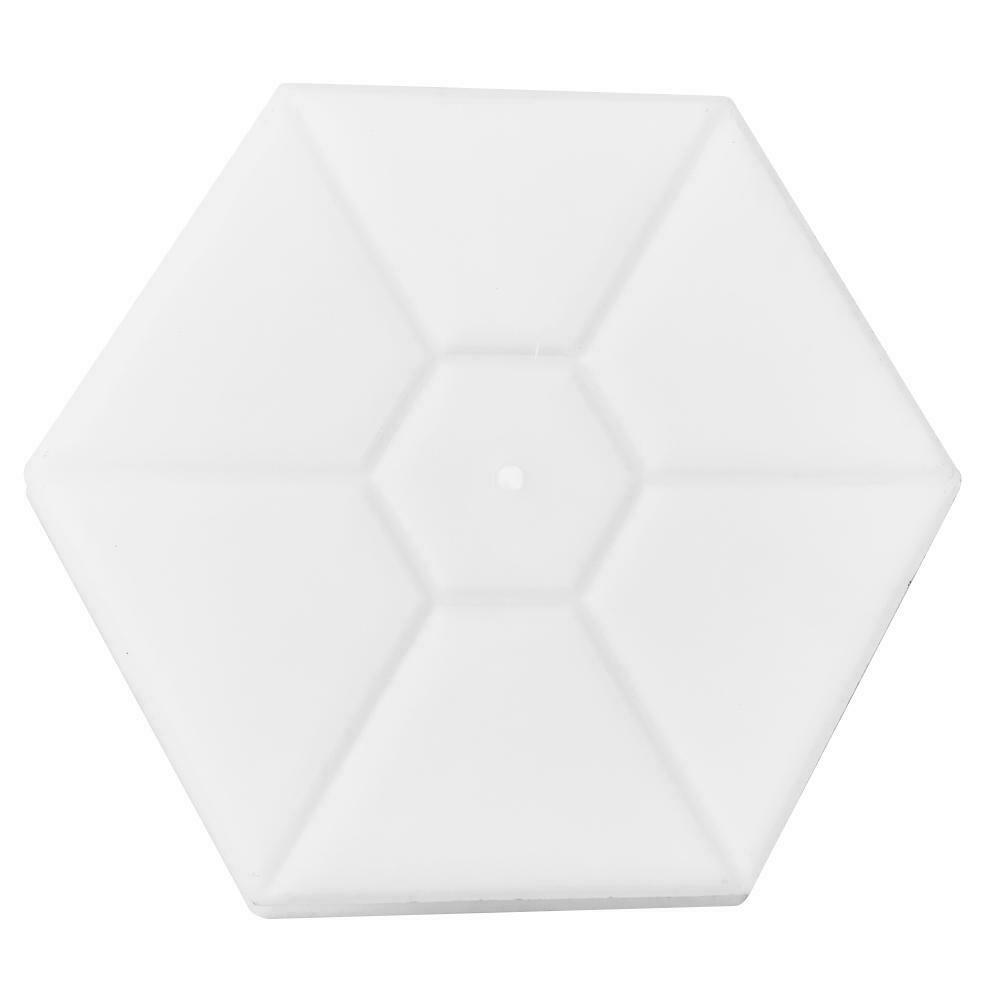 Garden Paving Mold Hexagon Concrete Paving Brick DIY Walkways Path Maker @