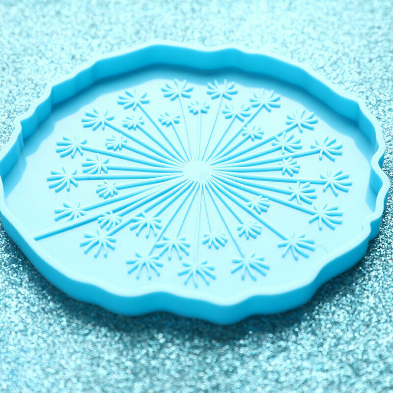 Dandelion Coasters Molds Silicone Molds Mold Making For CraftA KX