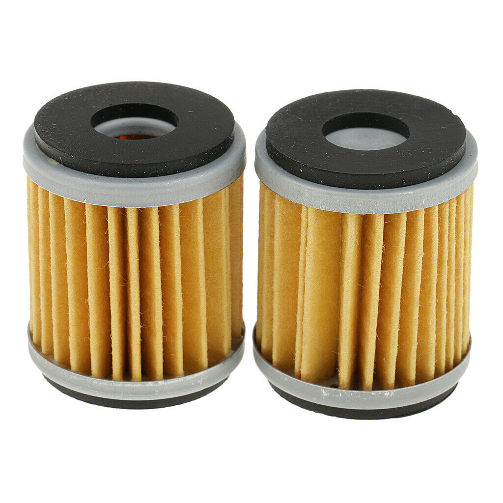 2pcs Motorcycle Oil Filters For Yamaha YFZ 450 450X 450R / WR450F Repair
