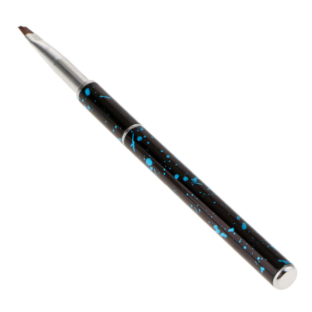 Mermaid UV Gel Nails Polish Nail Art Drawing Painting Pen Brushes 03Blue