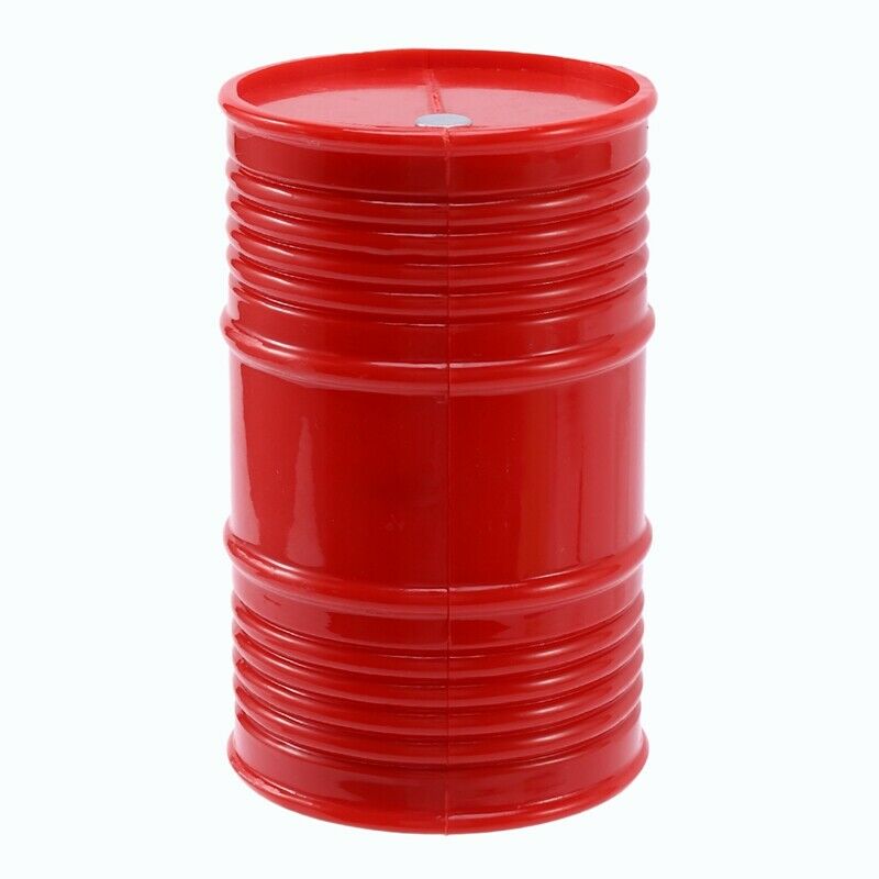 1:10 Rc Cler Accessories Oil Drum Fuel Tank Container For Axial Scx10 6.12(RedY7