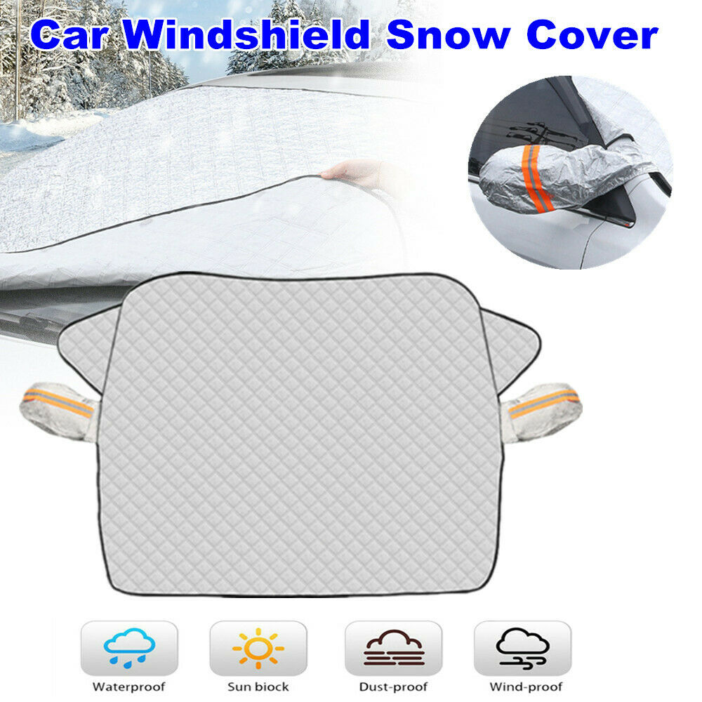 Car SUV Trucks Windshield Snow Cover with 2 Layer Protection 37.00*27.00*4.5cm