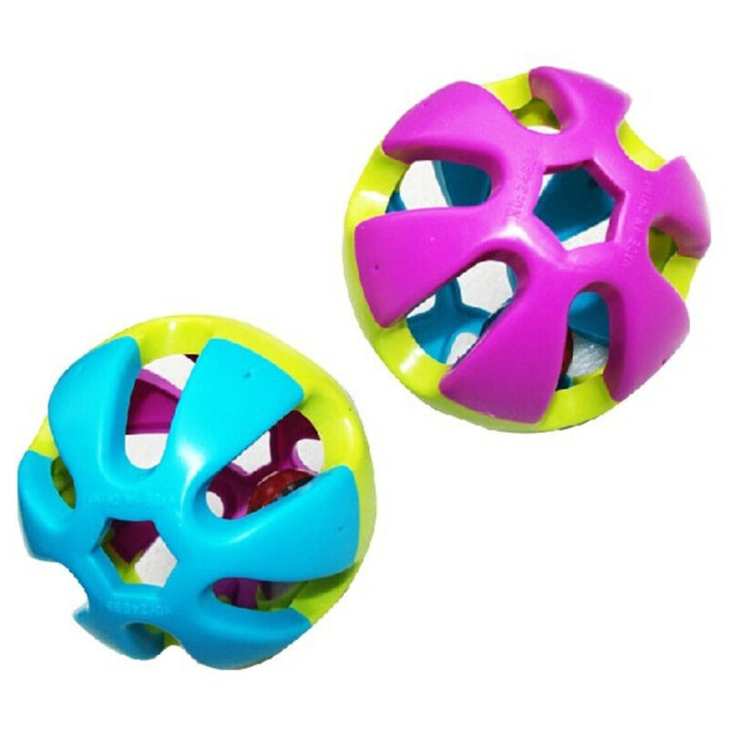 Pet Bird Bites Parrot Chew Ball Toys Swing Cage Hanging Cockatiel Parakee.l8