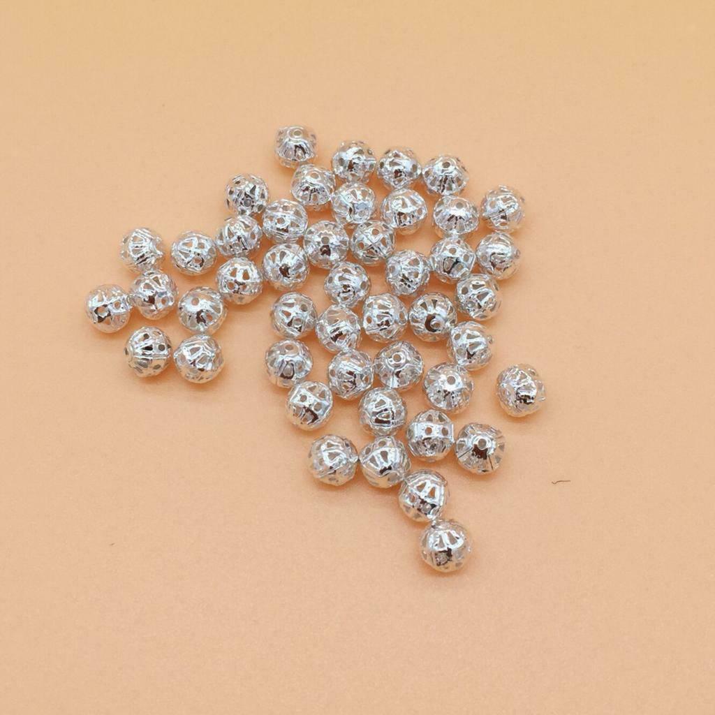 280x Metal Filigree Spacer Beads Charms DIY Necklace Bracelet Earrings