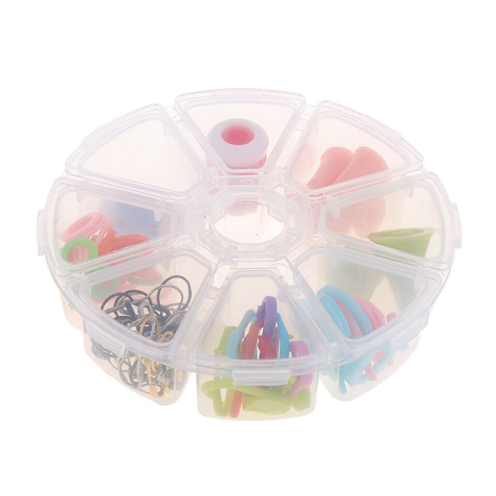 1 Set Knitting Tool Kit With Storage Case For Knitting Lovers Crochet Crafts