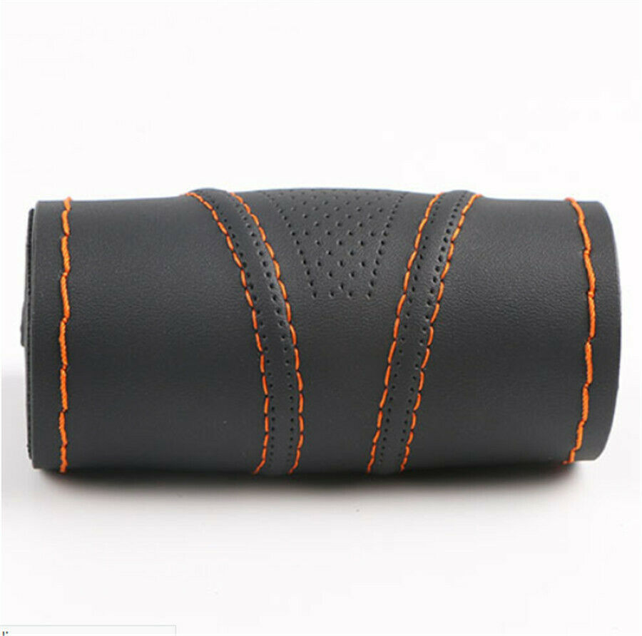 Manual Sewing Steering Wheel Covers Three-dimensional Anti-slip Protector Cover