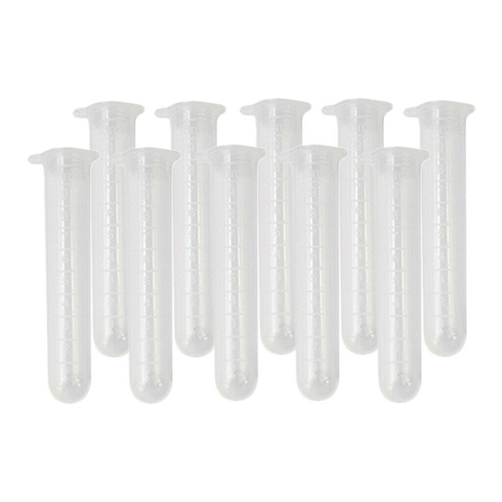 10 Pieces Clear Plastic Sewing Needles Case Storage Tube Sewing Supplies