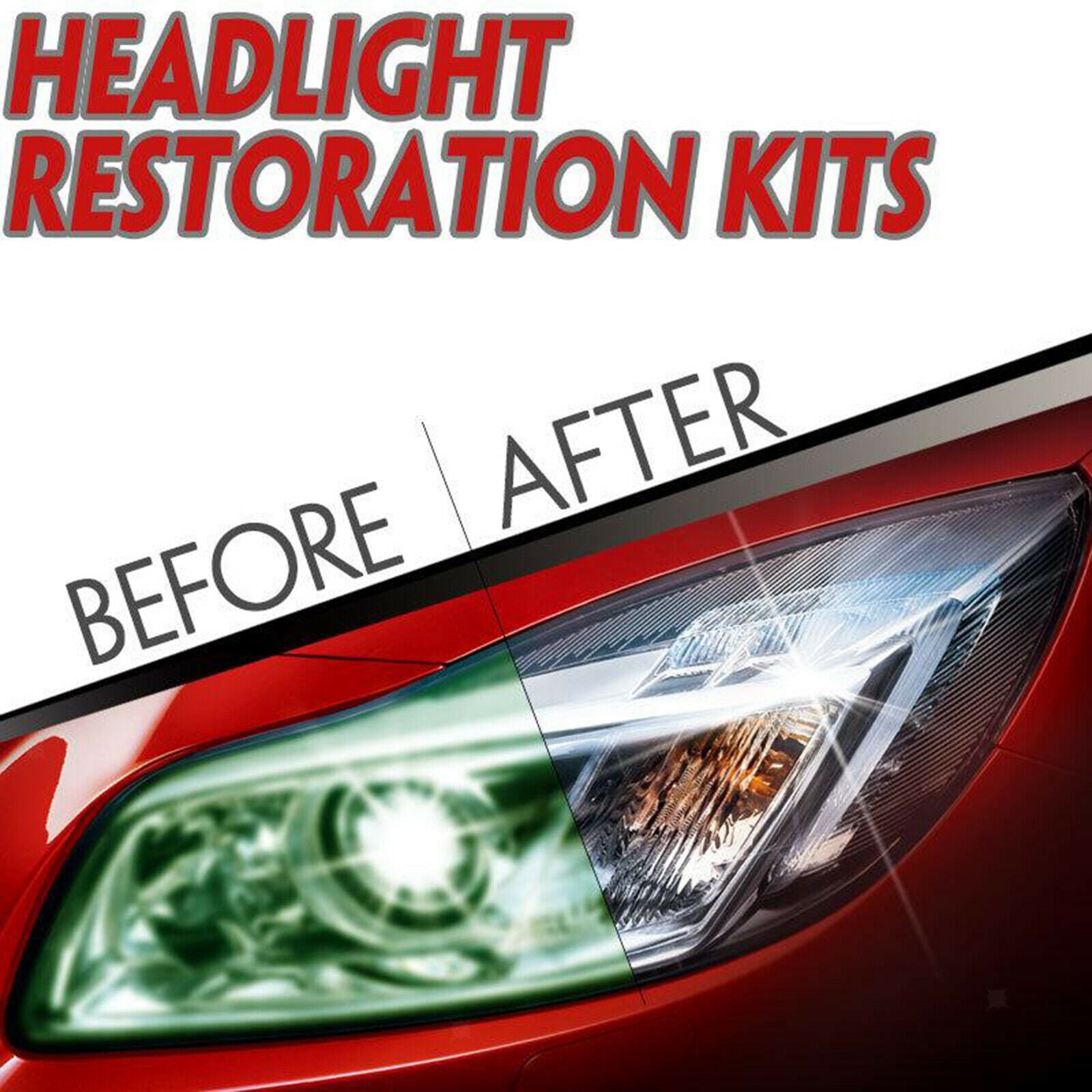 Vehicle Auto Car Headlight Restoration Kit Scratch Remover Easy to use