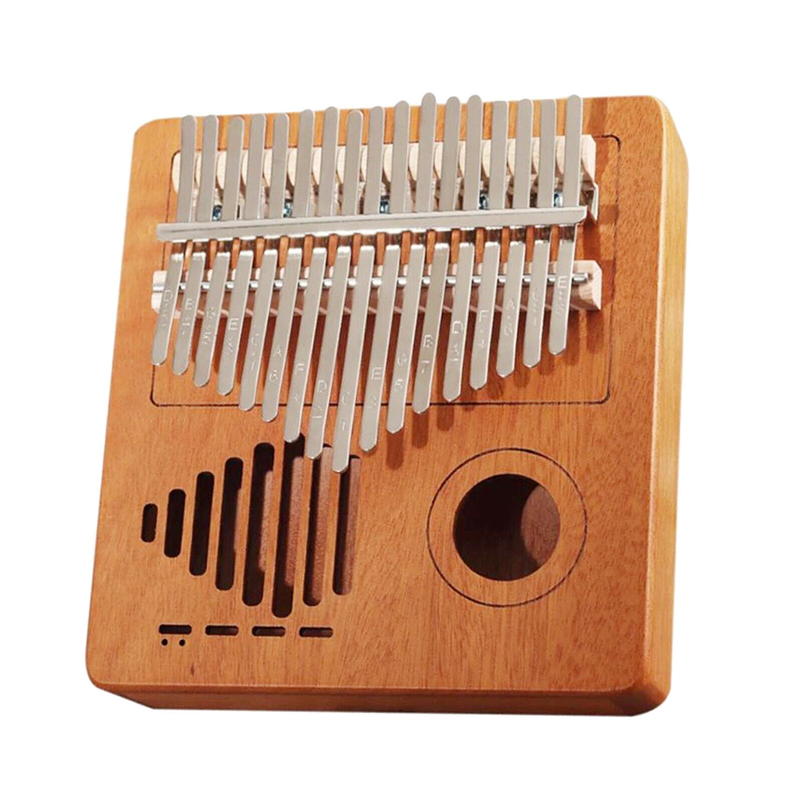 Professional Kalimba 17 Key Thumb Piano Wooden Mbira w/ Bag Tuner Hammer