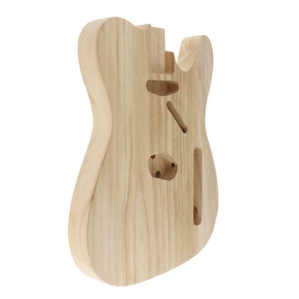 Fine Unfinished Guitar Body Polished Maple fits for TL-T02 Guitar Parts