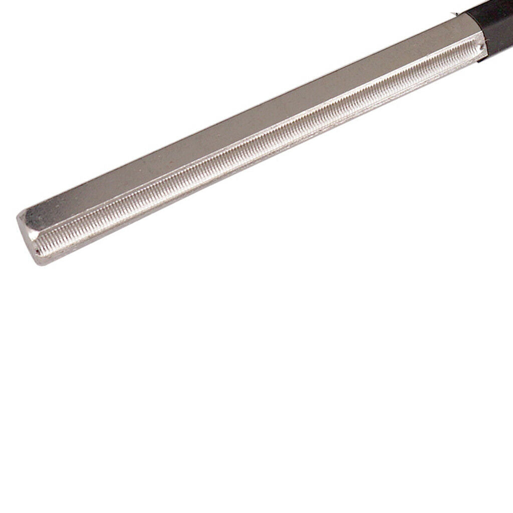 Guitar Fret Crowning File Dressing File Luthiers Tool Black Gray Easy To Grip,