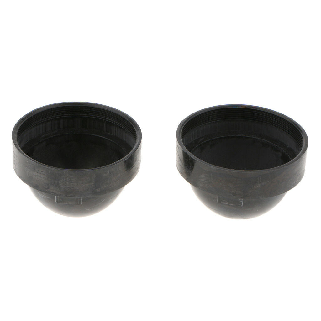 2pcs 85mm Rubber Housing Seal Cap Anti Dust Cover For Car Bulb HID Headlight