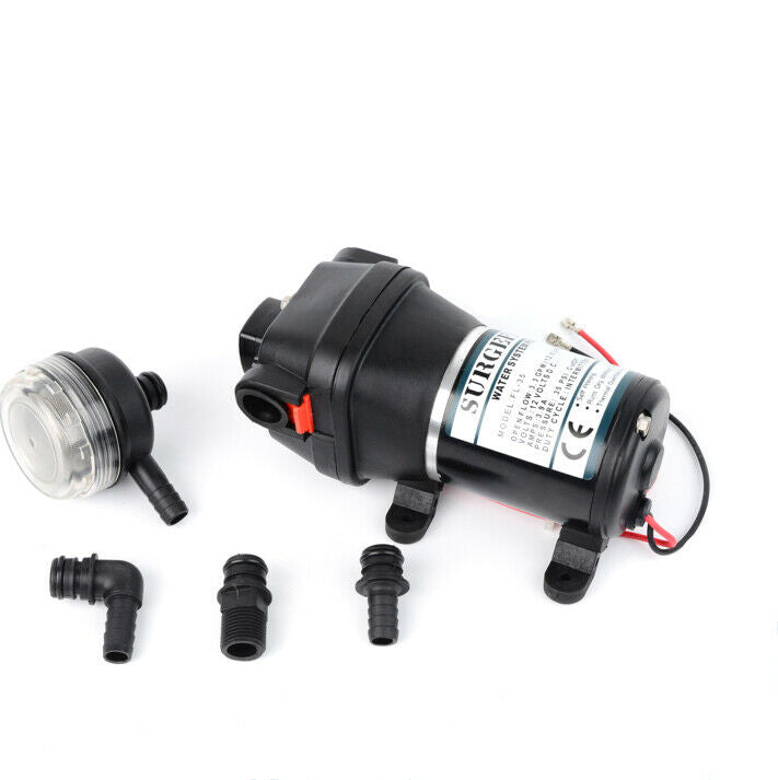 FL-35 DC Mini Car Diaphragm Pump Self-priming Booster Pump DC12V24V