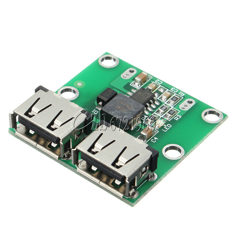 9V/12V/24V to 5V DC-DC Step Down Charger Power Module Dual USB Voltage Board