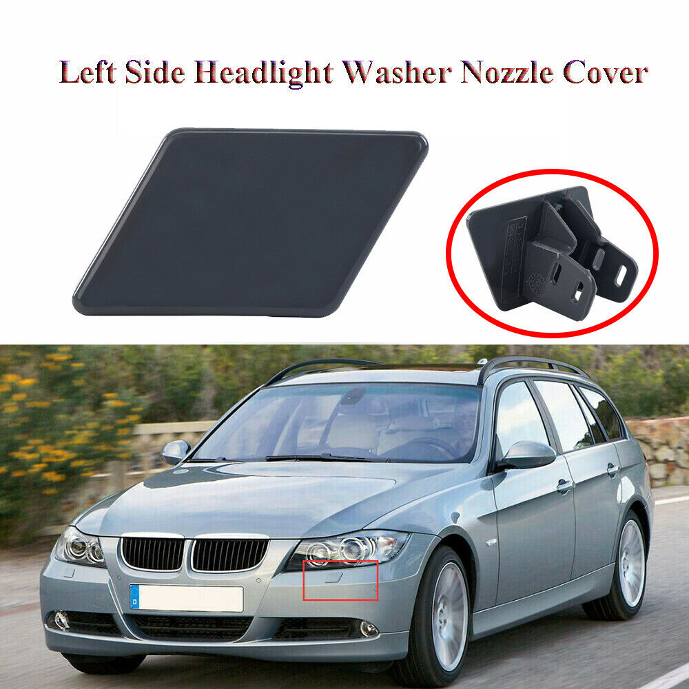 Front Left Side Headlight Washer Cover Cap For BMW  E90 E91 328i 323i 08-12