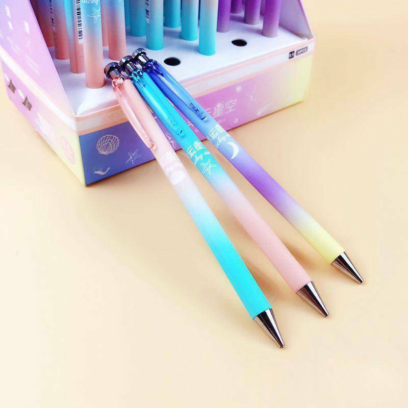 Cute Star Moon Mechanical Pencil Automatic Pens Stationery School Supplies 0.5m