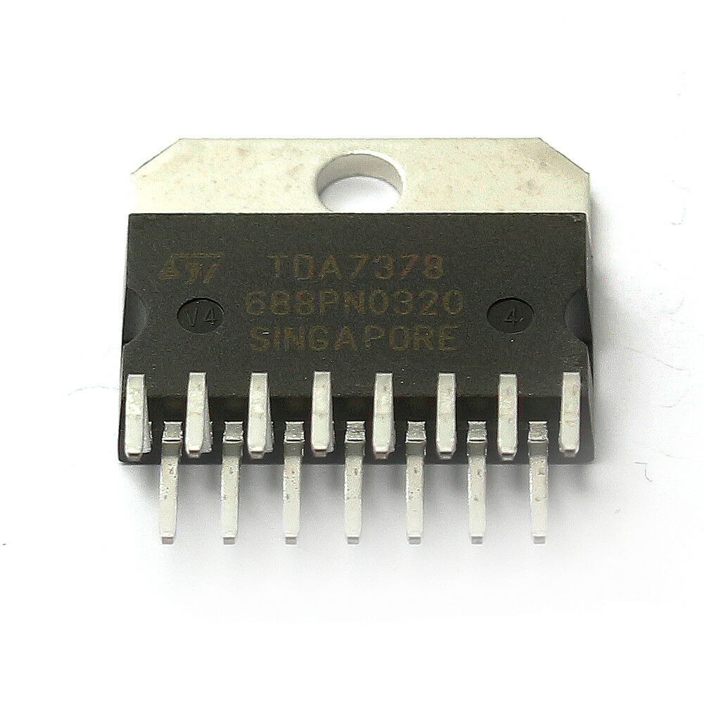 TDA7378 Package:ZIP-15 Dual Bridge Audio Amplifier for Car Radio
