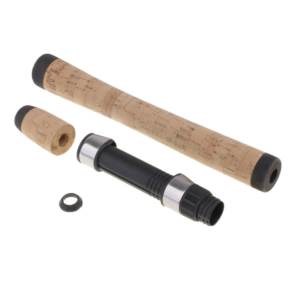 Soft Cork Grip Fishing Rod Handle & Reel Seat for DIY Rod Building, Repair