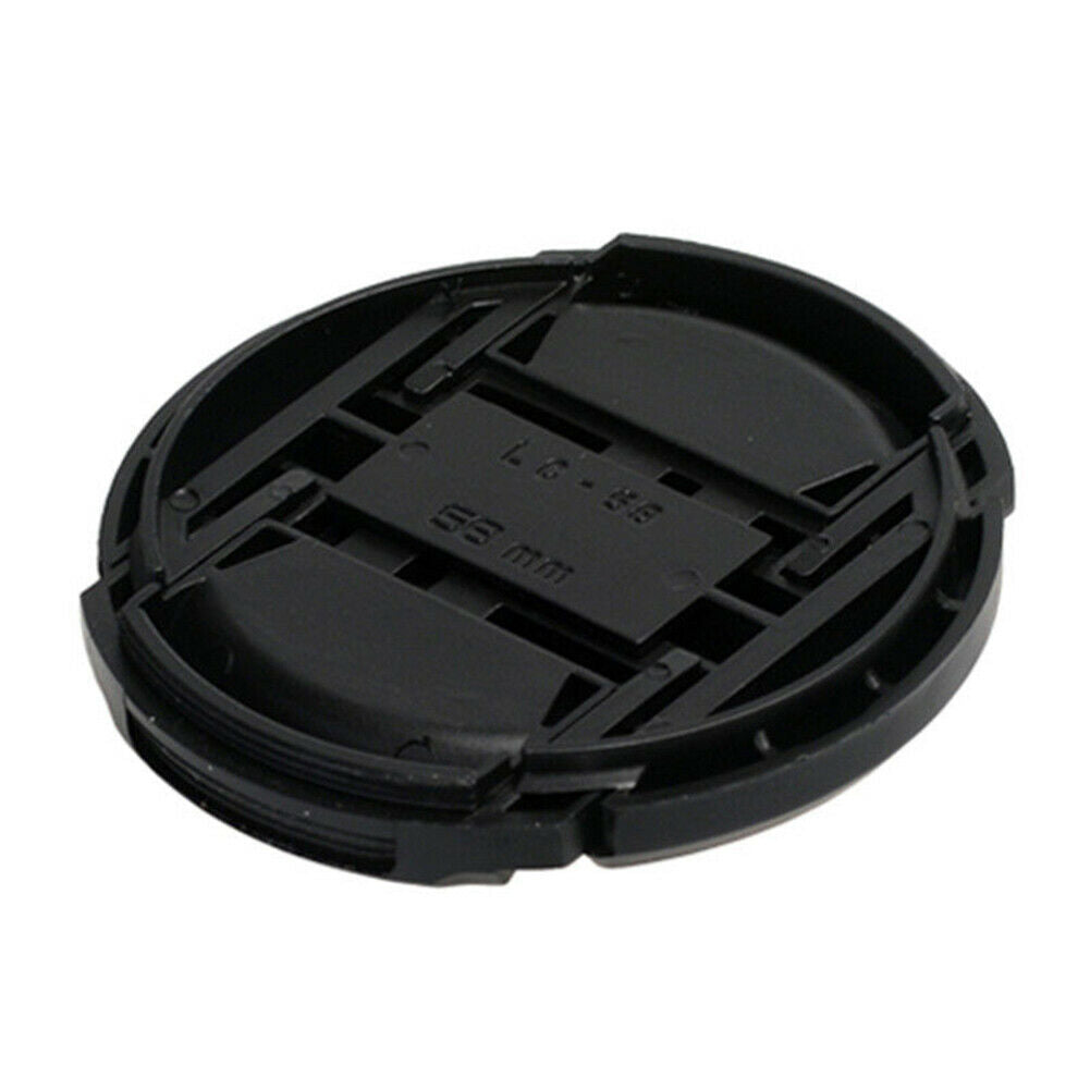 49mm Durable Front Lens  Hood Cover Snap-on With Rope for   Camera
