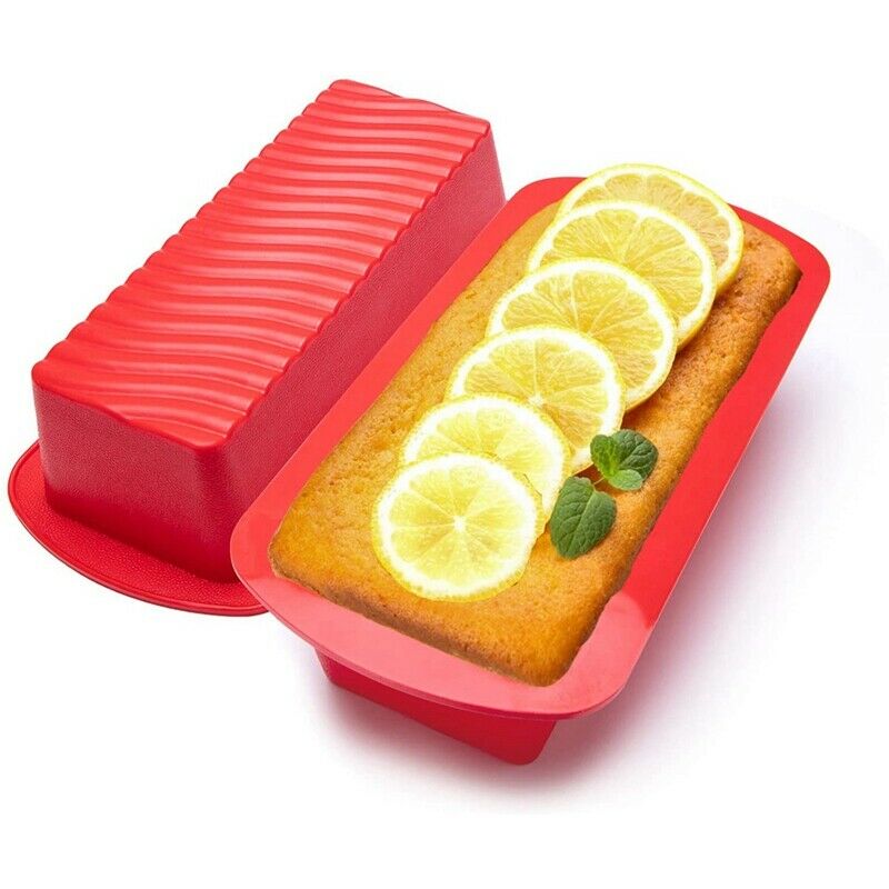 Silicone Loaf Tins Set of 2,Bread Tins for Baking,Non Stick Baking Tray,SiliT3C7