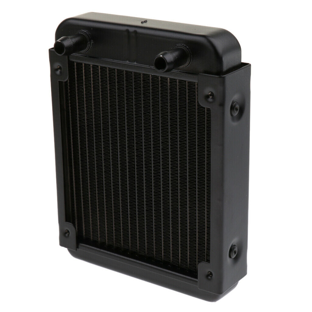 PC Radiator Water Cooling Row for CPU Heatsink 120mm 18 Pipe G1/4" Straight
