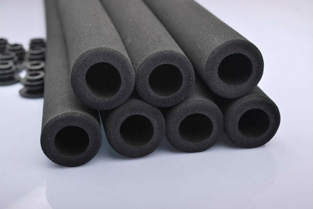 2pcs Bicycle Cycling Bike MTB Soft Rough Black Tube Foam Rubber Handlebar Grips