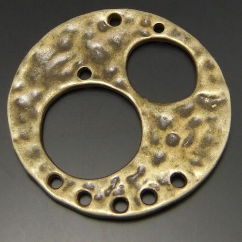 10 pcs Antiqued Bronze Hollowed Circle Alloy Pendant Jewelry Connector 28*27mm