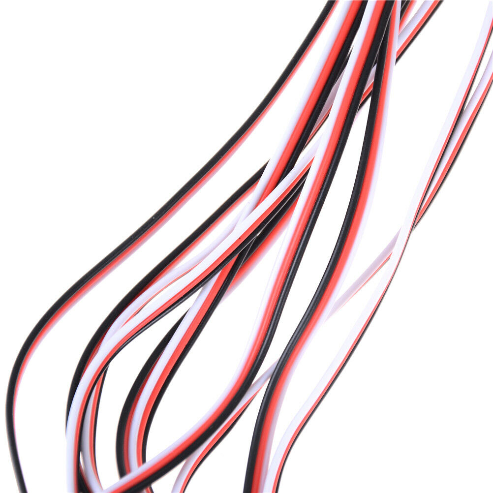 10Pcs 50cm Servo Extension Cord Cable Lead Wire JR 50cm 26AWG  Fx