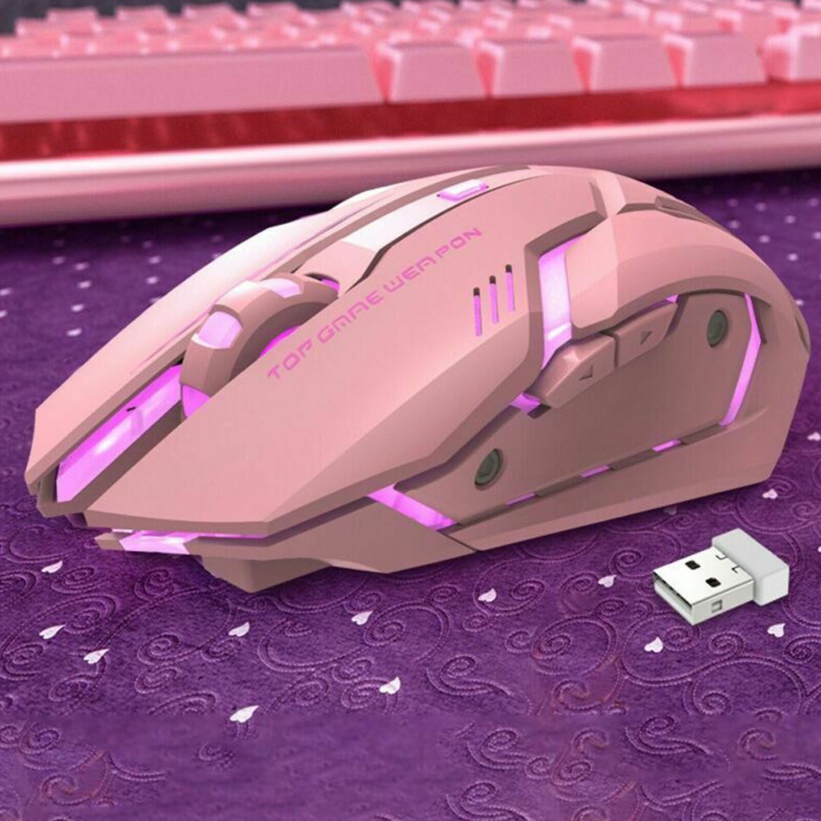 2.4GHz Wireless Optical Mouse Mice & USB Receiver 1600DPI For PC Laptop Computer