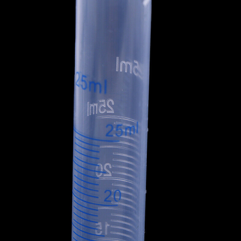 25ml measuring cylinder blue scale acid and alkali resistant measuriZ1J^.l8
