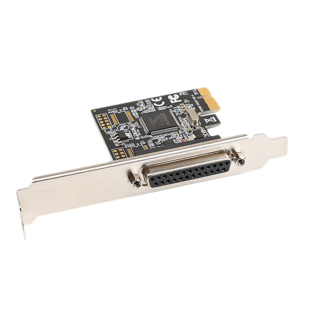 PCI-e Parallel Port Expansion Card PCI Express to DB25 LPT Converter Adapter