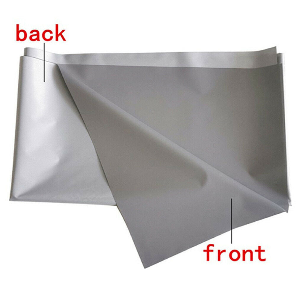Waterproof Lightweight Easy to Use Folding Projection Screen f/ Meeting Home