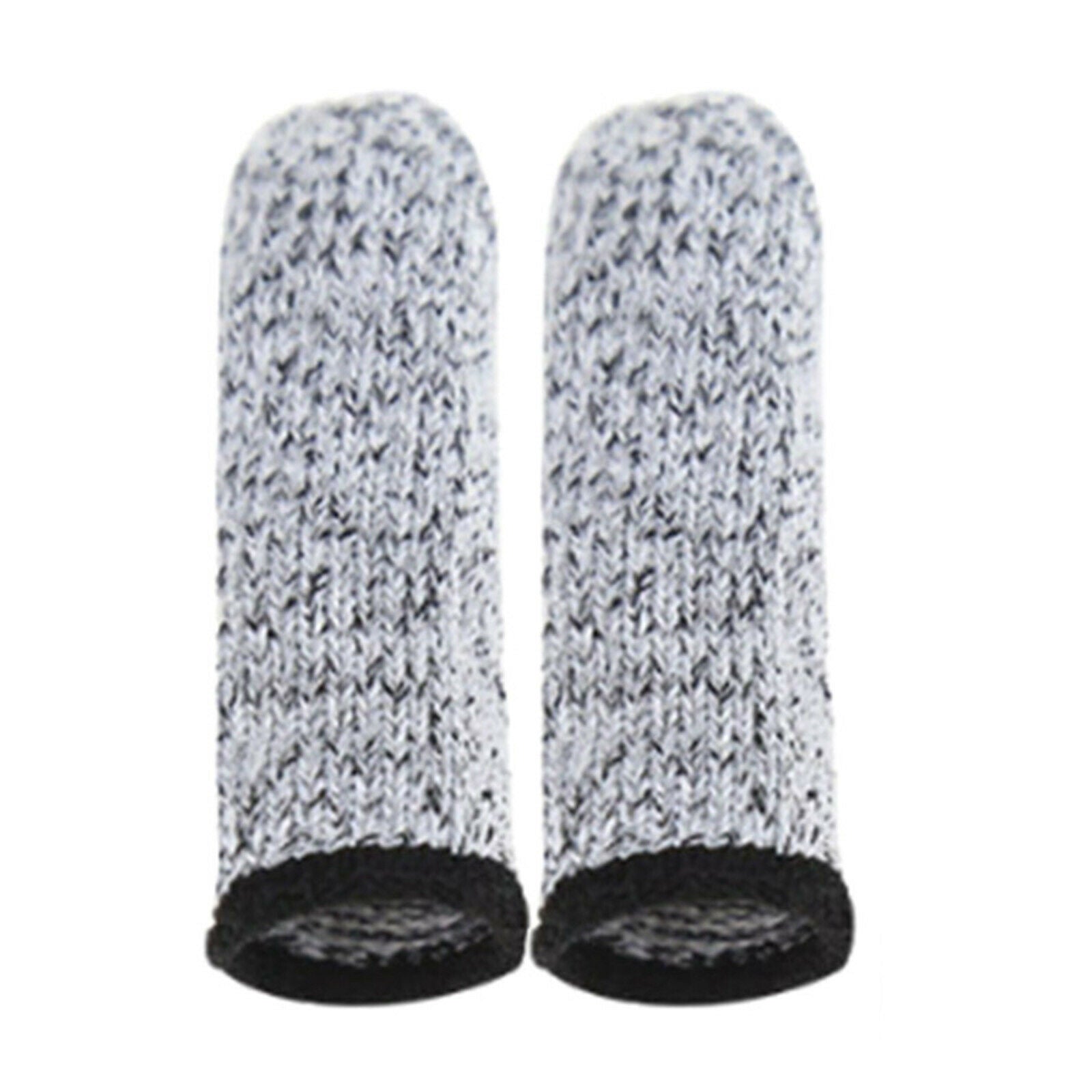 16Pcs Safety Anti-Cut Finger Cots HPPE Finger Sleeve Cover Glove for Kitchen