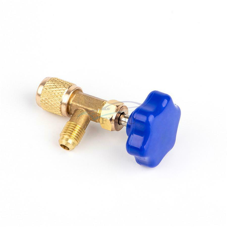 2PCS Car Air Conditioning Refrigerant Opener R134a A/C 1/2" Distributor Adapter