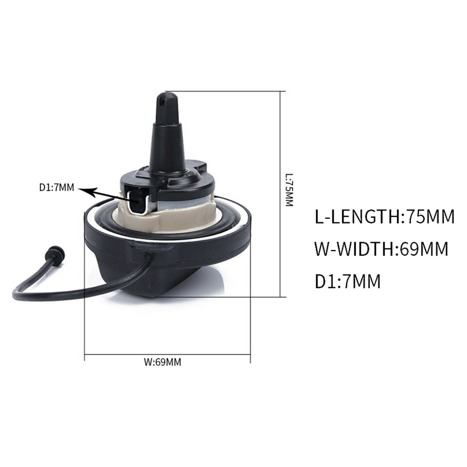 Fuel Filler Cap Replaces 16116756772 for BMW E36 E39 E46 X3/X5 Accessories
