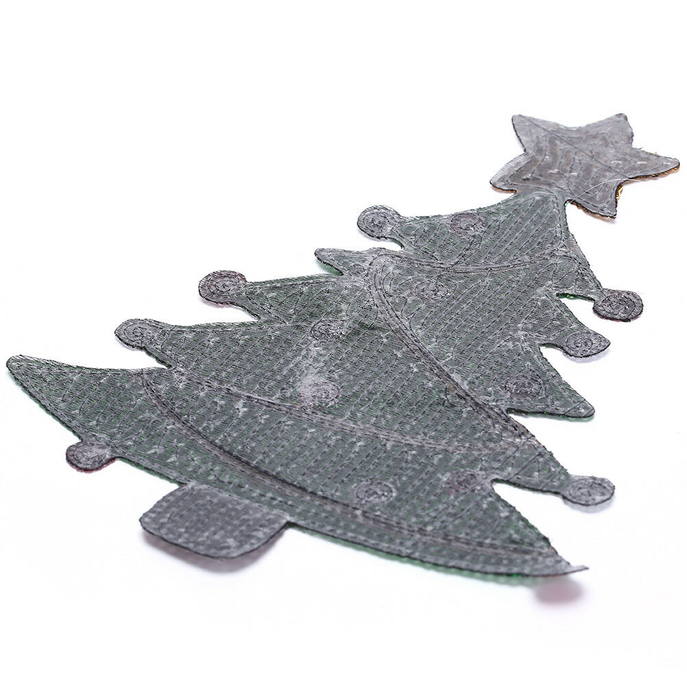 Merry Christmas sequins Xmas tree cartoon happy diy applique iron on patch.l8