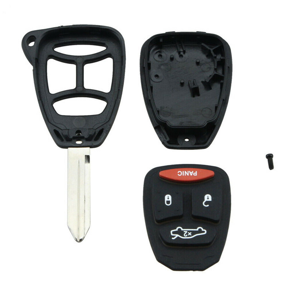 Replacement Entry Remote Key  Shell 4 Button For Jeep Grand Cherokee