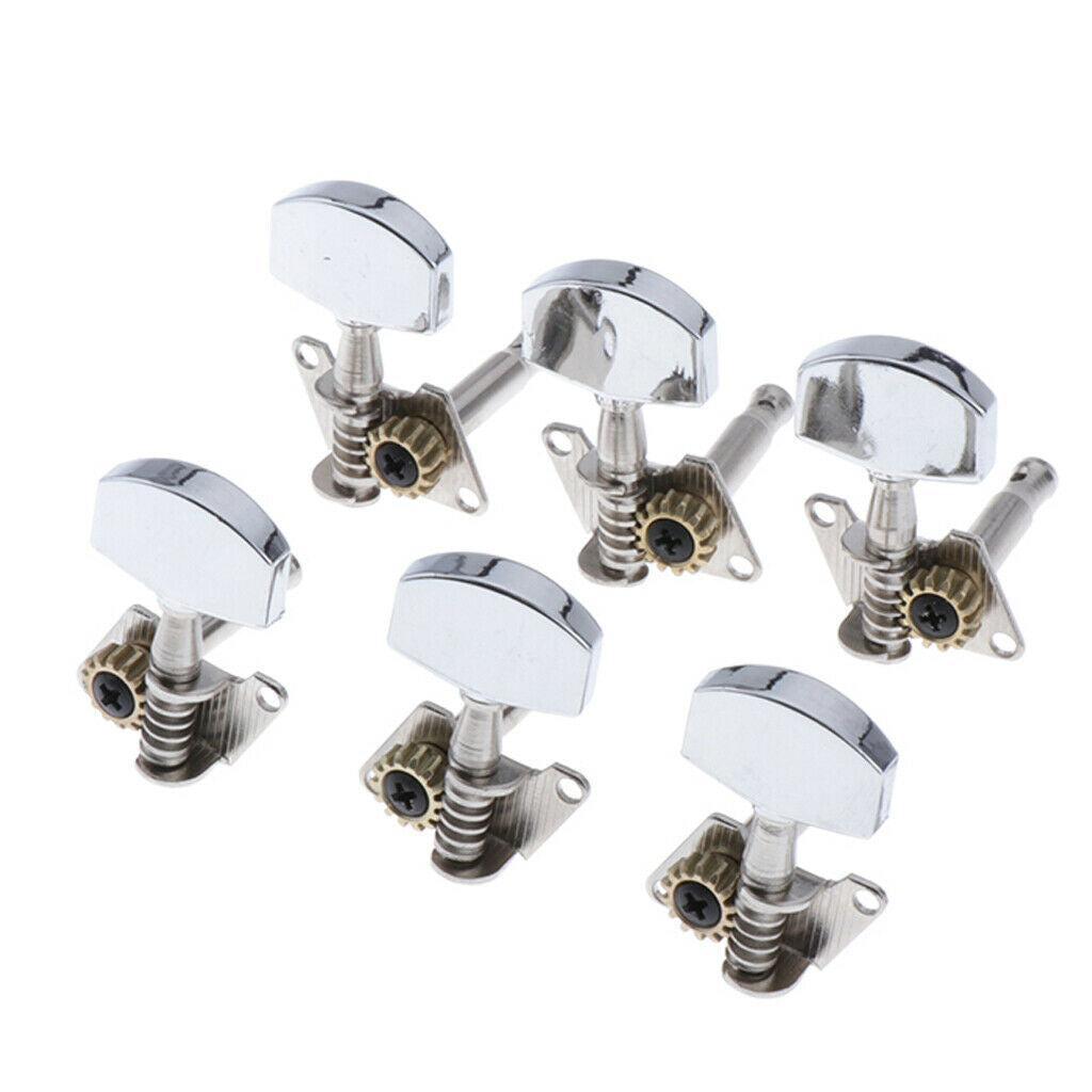 2X Tuning Pegs Tuners Machine Heads for Acoustic Folk Guitar 6Pcs