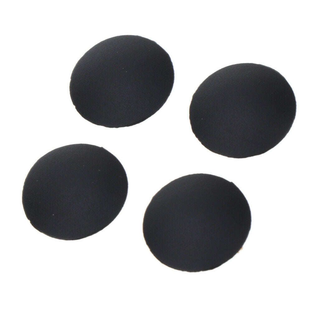 4 Pack Rubber Feet Laptop Bottom Base Chassis Cover, Water-Resistent Black