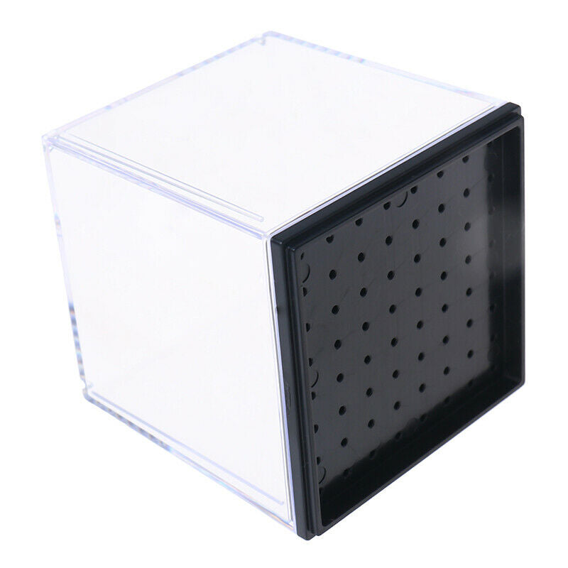 (7x7x7 cm) Acrylic Display Case Cube Dustproof ShowCase For Models Dol.l8