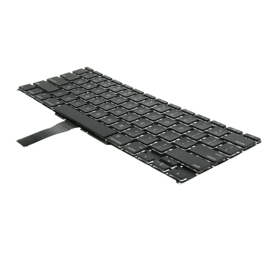 Black Plastic Backlight Laptop Keyboard Small Enter Key for   A1465 A1370,