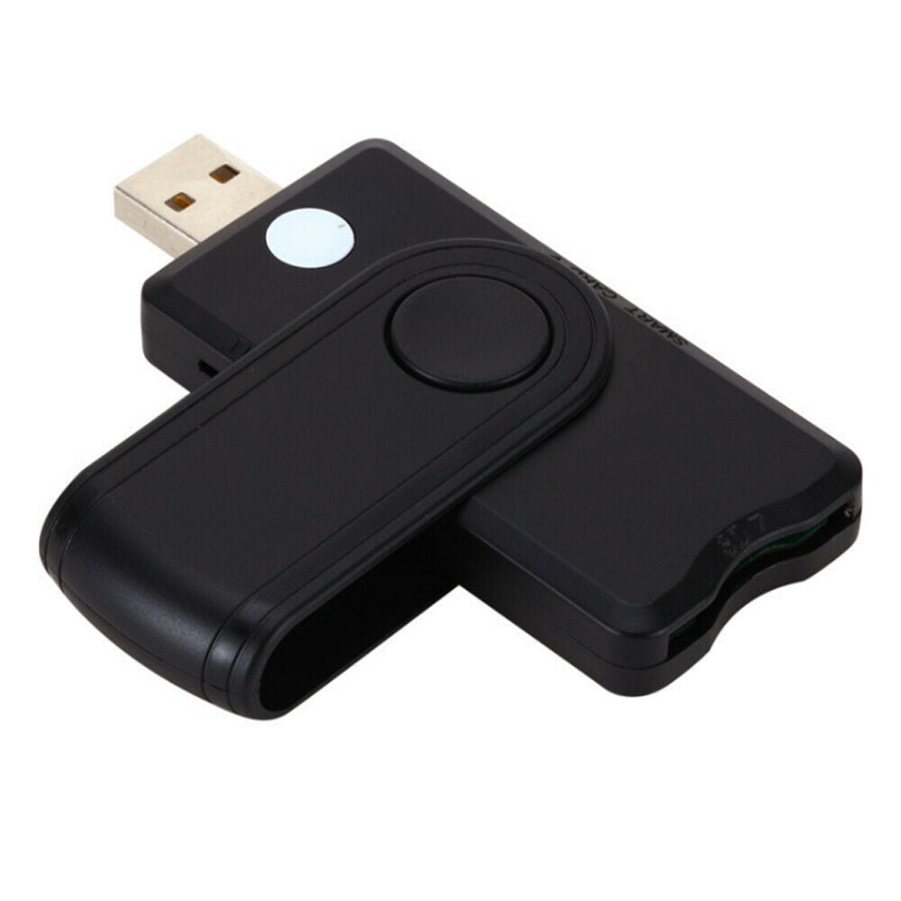 USB 3.0 2.0 CAC Smart Card Reader Micro SD/TF Memory ID Bank Adapter Converter