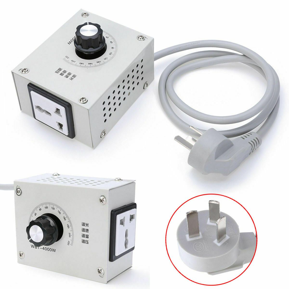 Infinitely Variable Switch Ac Motor Regulator Electronic Voltage 0-220V