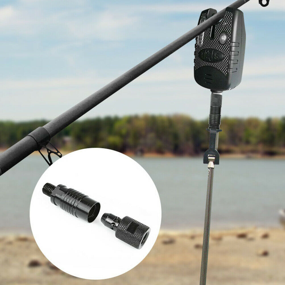 Alloy Quick Release Adapter Connector Carp Fishing Rod Bite Alarm Holder .l8