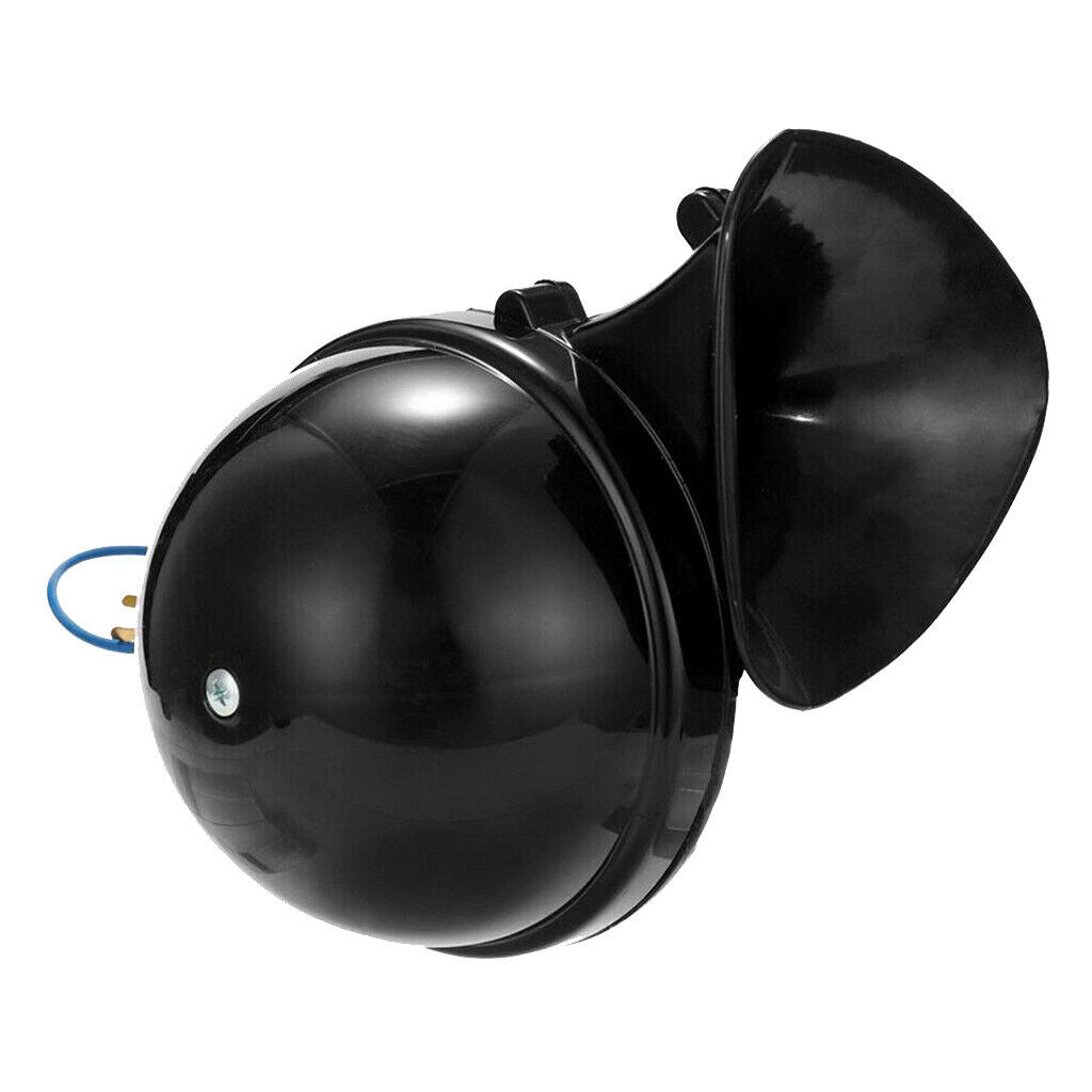 Trumpet Car Horn Set 12 Volt Loud Horn Electric Snail Horn Universal Fit Vehicle
