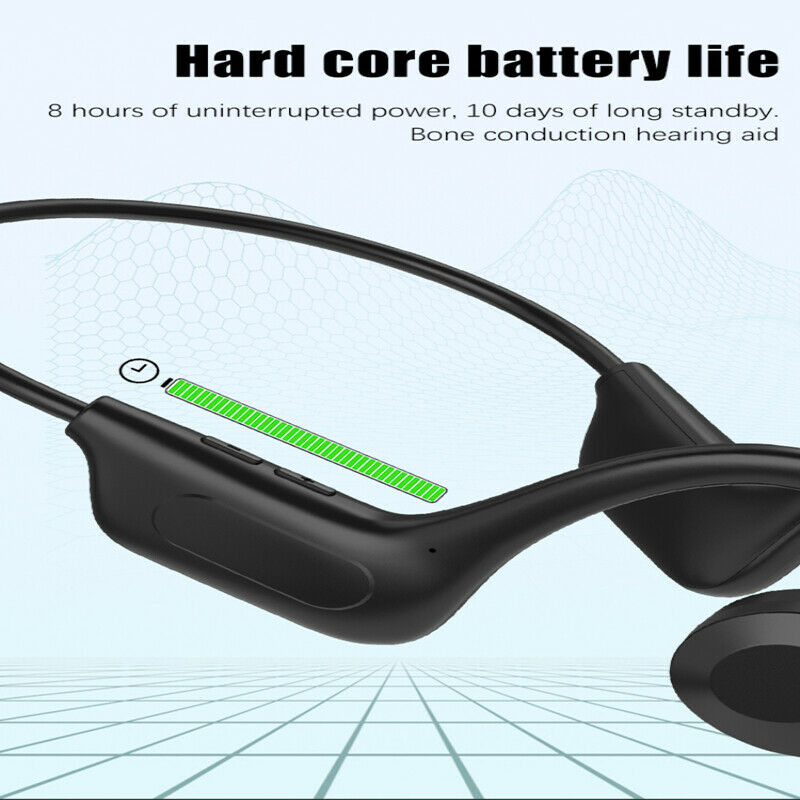 Sport Wireless Bluetooth Headphones Bone Conduction Earphones Earbuds Headset