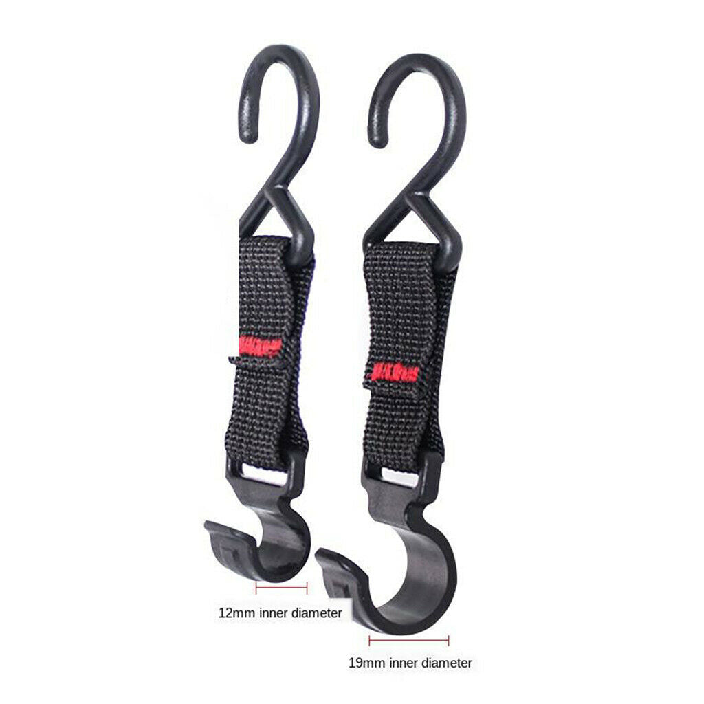 2X Outdoor Awning Tent Hanging Hook Tool Holder for Camping Cookware Inner 19mm