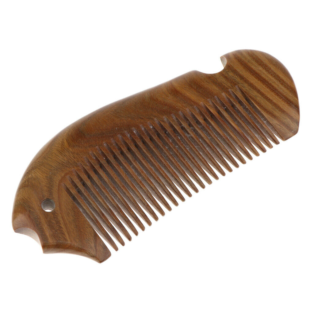 Handmade Small Sandalwood Comb With Fine Tooth Scalp Massage For Men Women